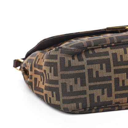 Fendi Zucca Vitello Artic Messenger Bag Tobacco Castagna 5 of 15