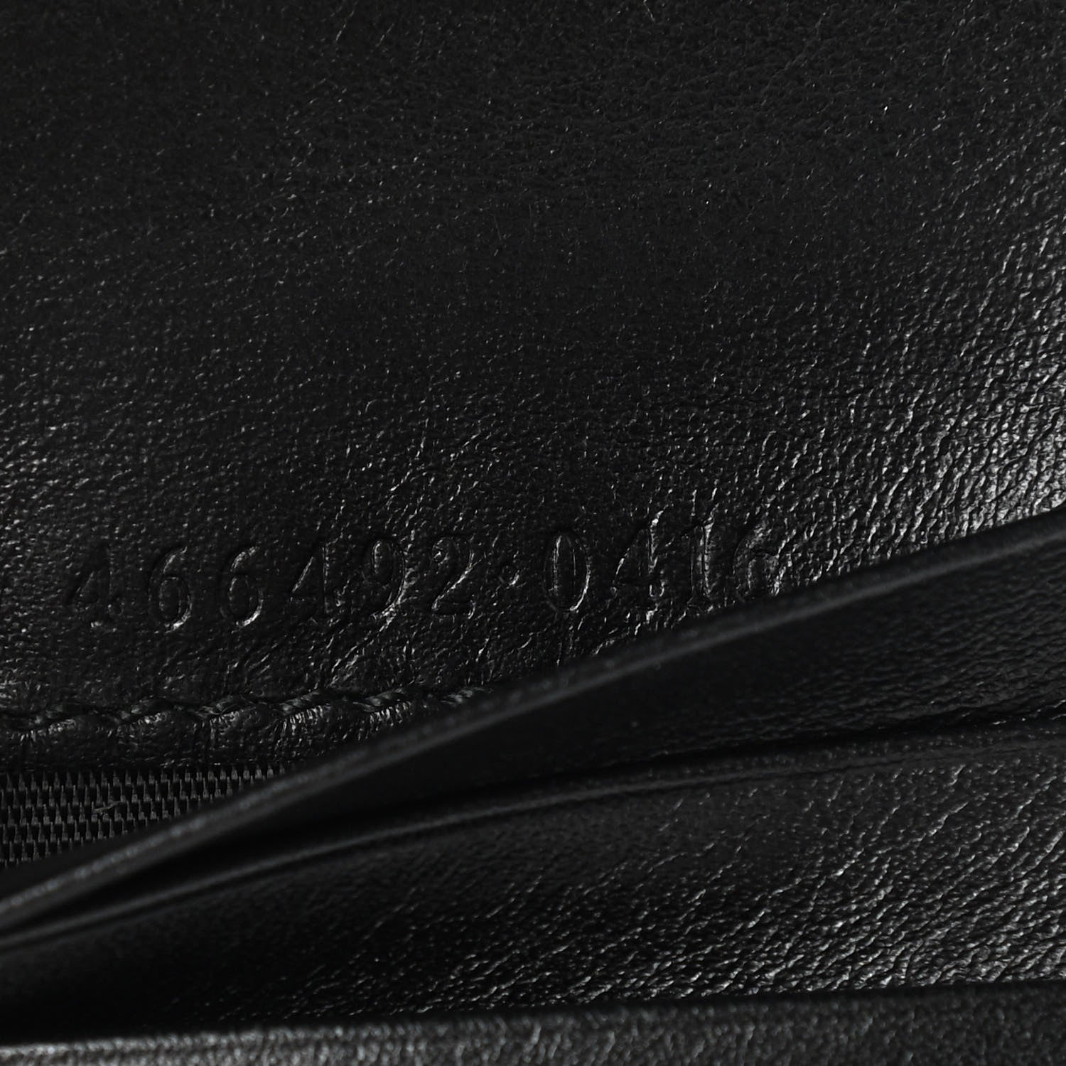 Gucci Calfskin Matelasse GG Marmont Card Case Wallet Black 7 of 8
