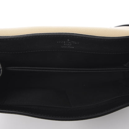 Louis Vuitton Soft Calfskin Lockme II Top Handle Vanille Black 6 of 10