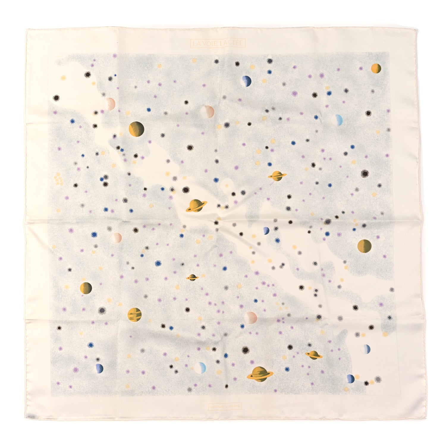 Hermes Silk La Voie Lactee Scarf 90 1 of 3