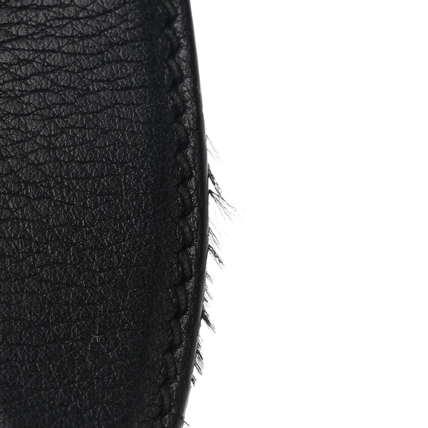 Pebbled Calfskin Medium Soho Chain Hobo Black