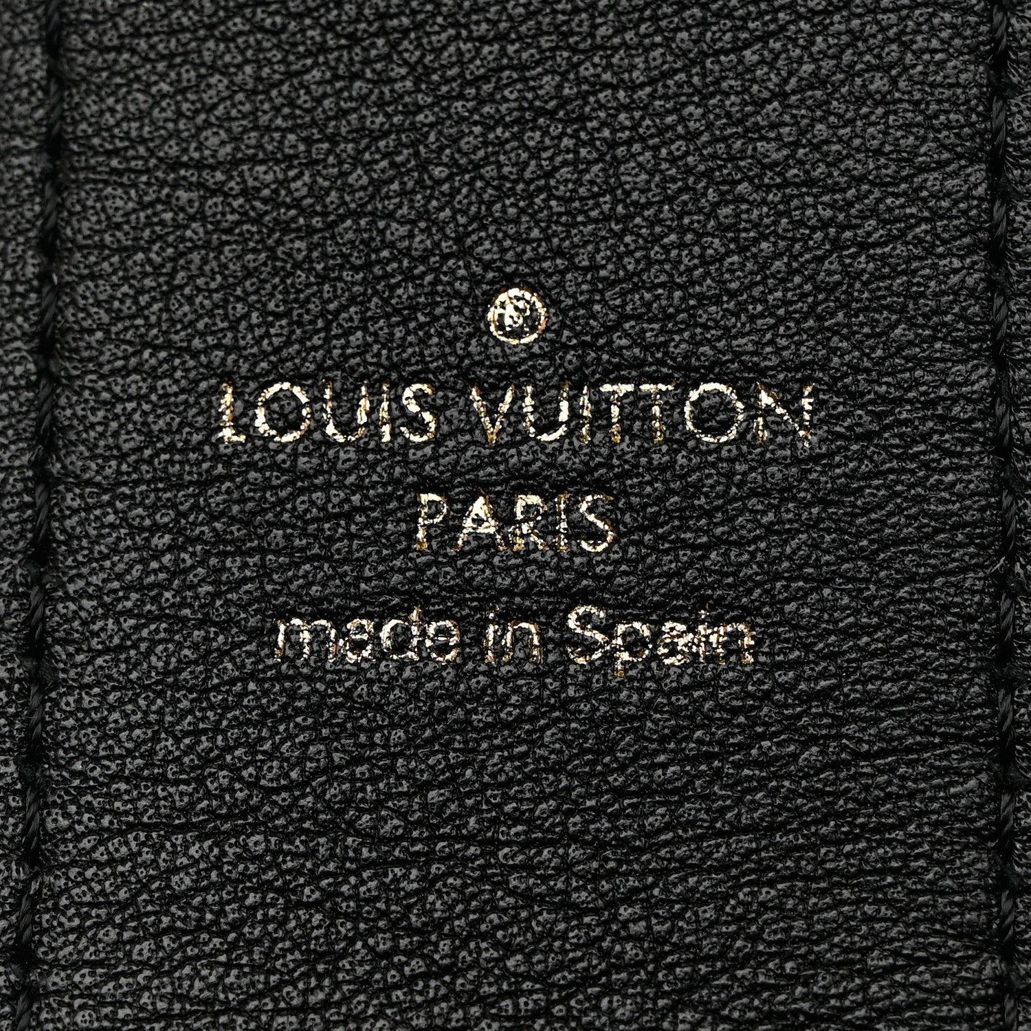 Louis Vuitton Monogram Bandouliere Shoulder Strap Black 3 of 4