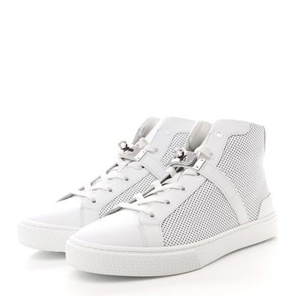 Hermes Calfskin Perforated Daydream Sneakers 40 White 3 of 11