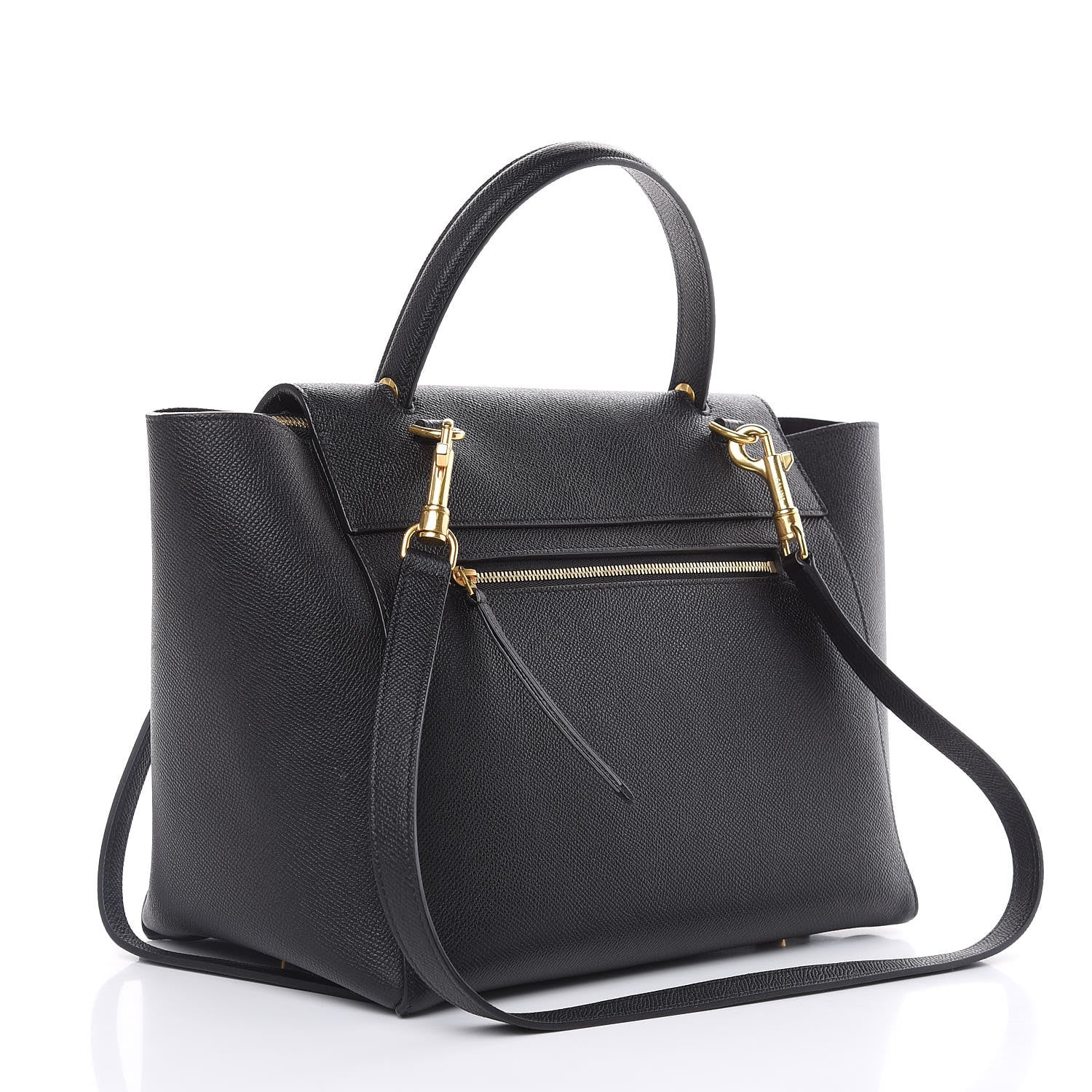 Celine Baby Grained Calfskin Mini Belt Bag Black 3 of 9
