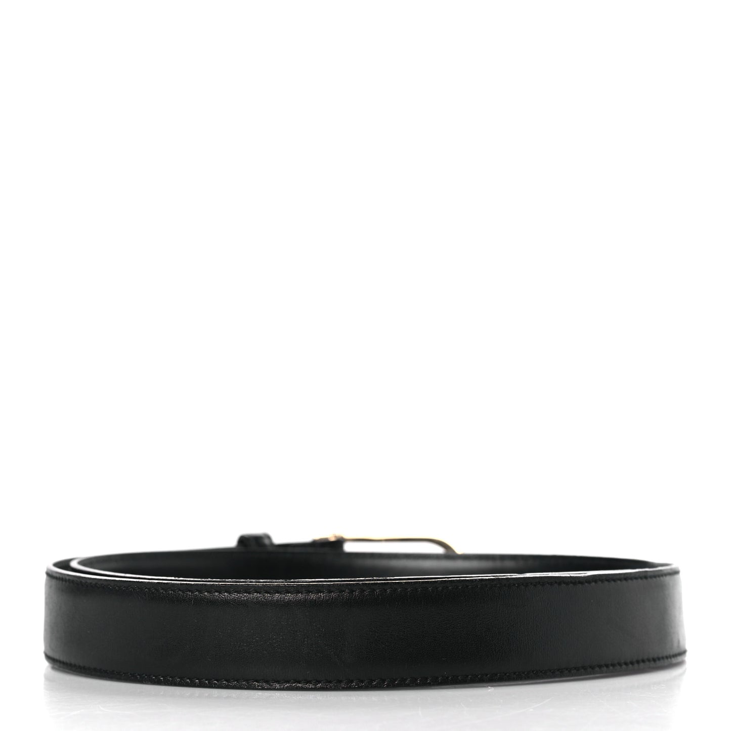 Calfskin G Logo Belt 90 36 Black