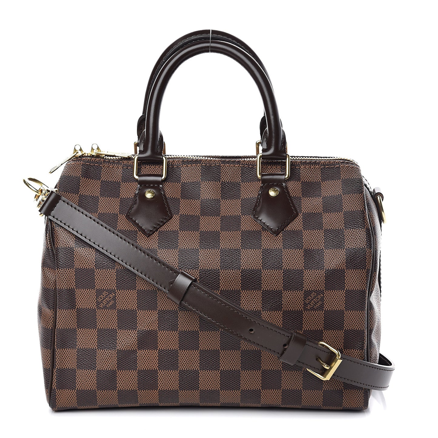 Damier Ebene Speedy Bandouliere 25