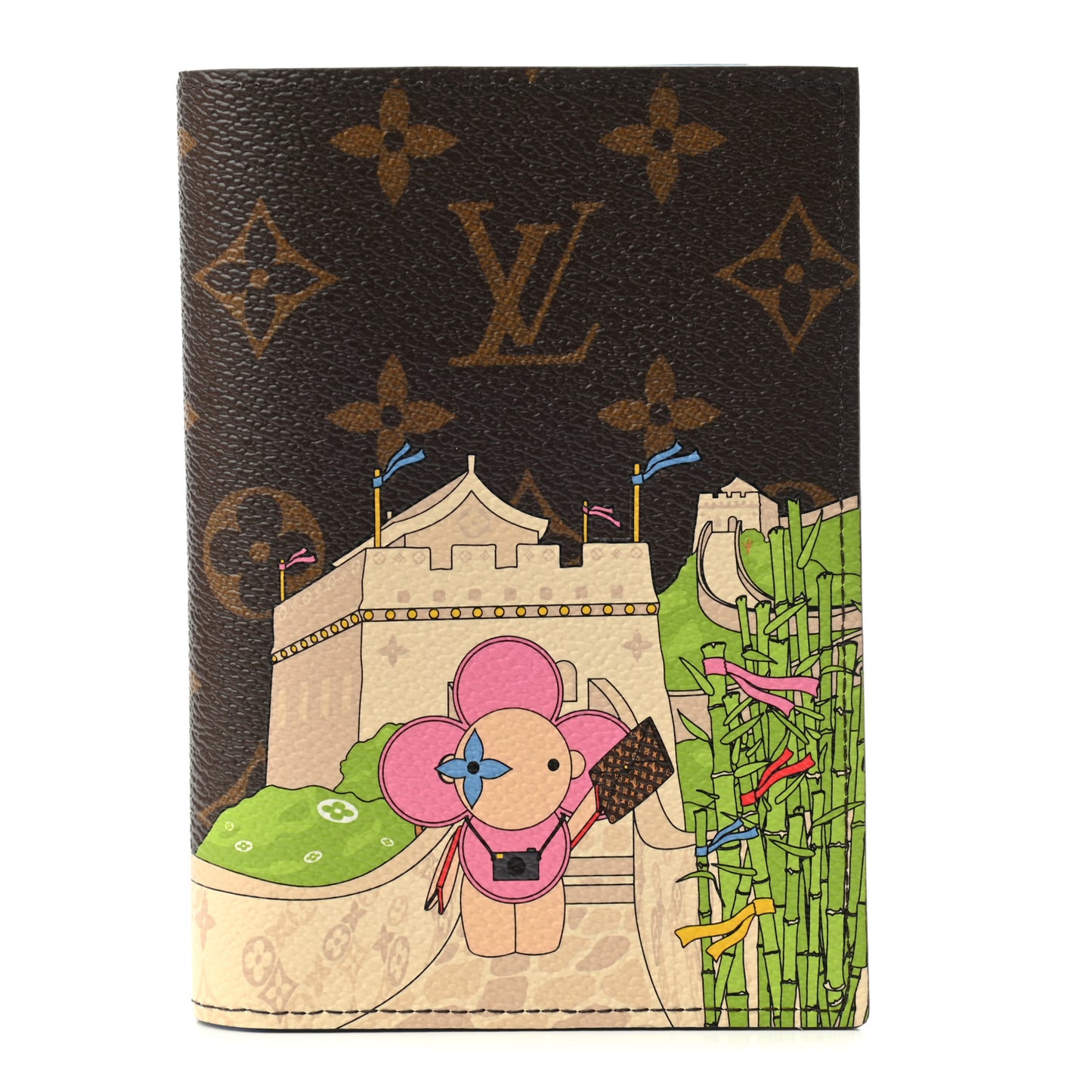 Monogram 2021 Christmas Animation China Passport Cover Myosotis Blue