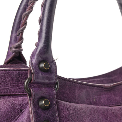Balenciaga Agneau Classic Hardware City Raisin 5 of 6