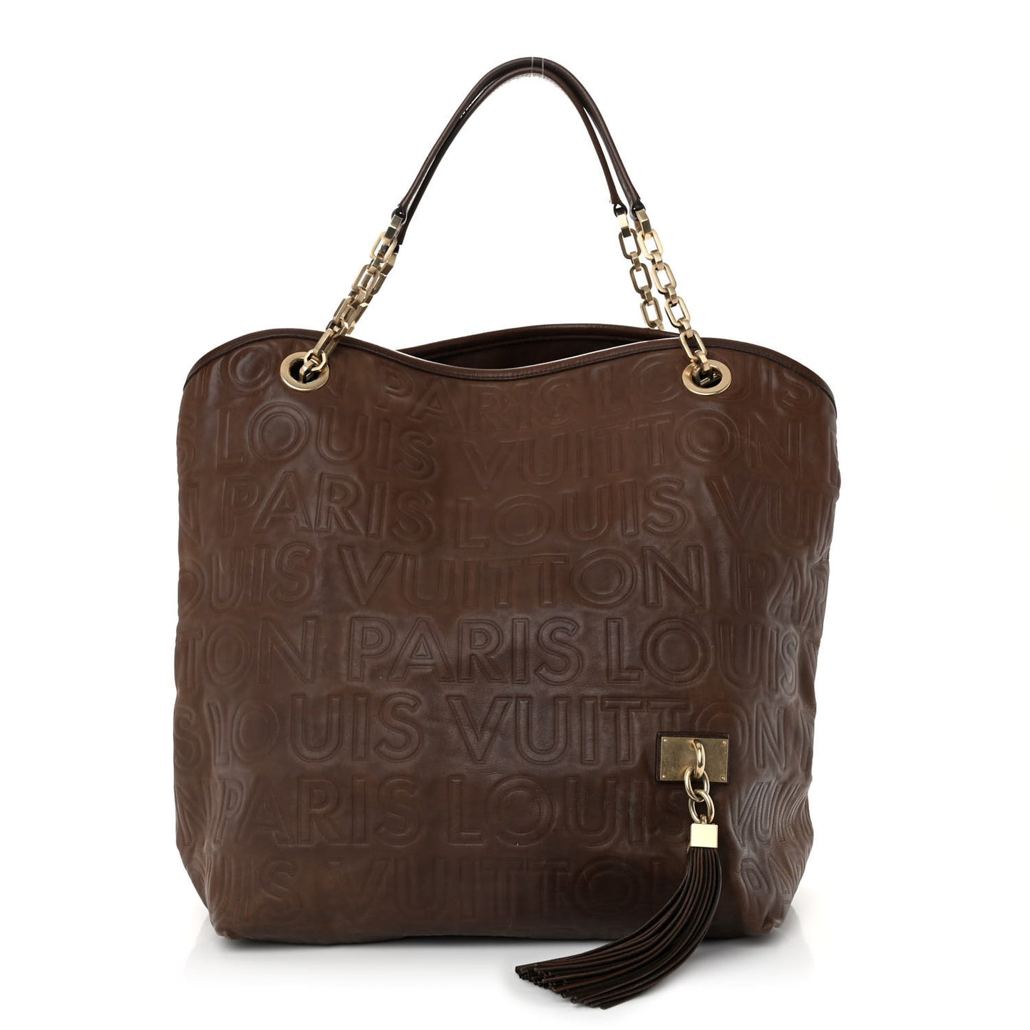 Monogram Paris Souple Whisper GM Chocolate