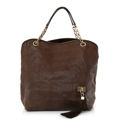 Louis Vuitton Monogram Paris Souple Whisper GM Chocolate 1 of 12