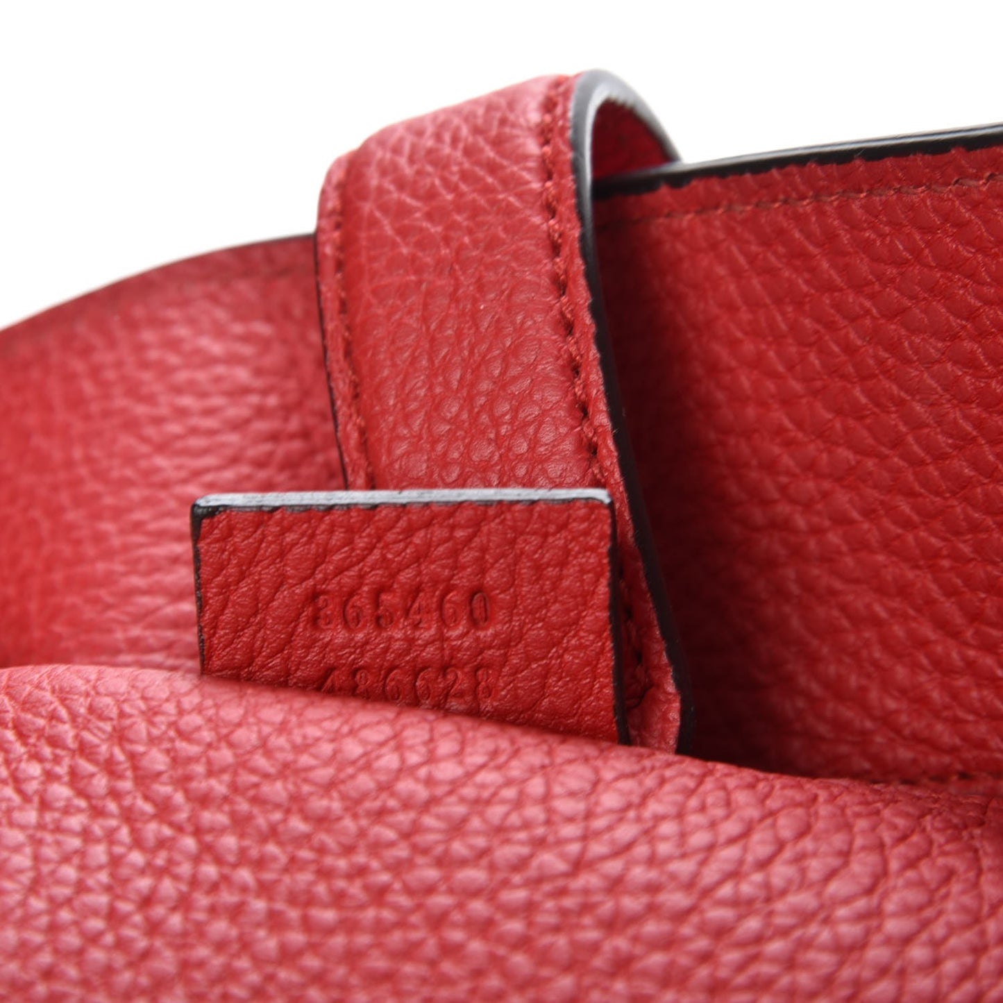 Soft Calfskin Small Jackie Top Handle Bag Hibiscus Red