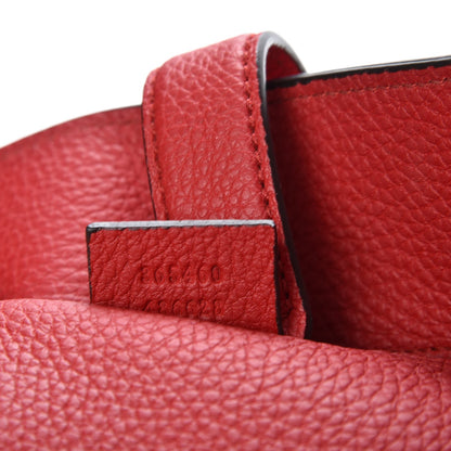 Gucci Soft Calfskin Small Jackie Top Handle Bag Hibiscus Red 9 of 12