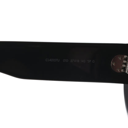 Celine Acetate Square Sunglasses CL40157U Black 6 of 6