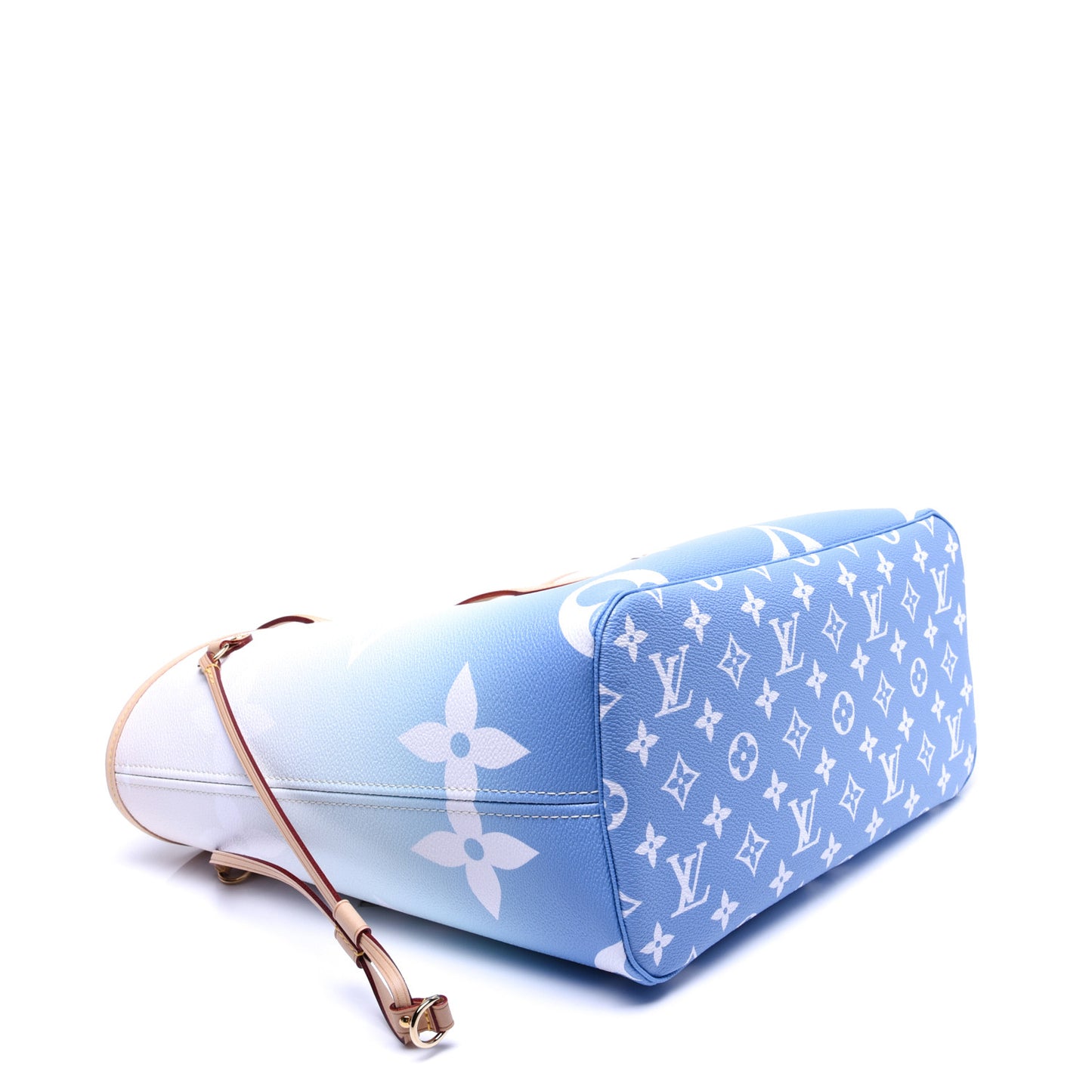 Monogram Giant By The Pool Neverfull MM Blue