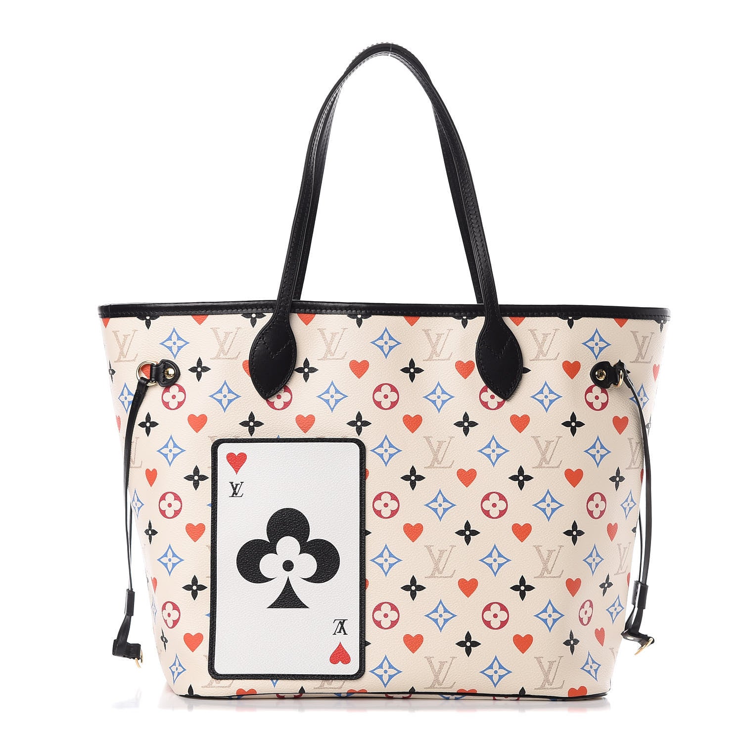 Louis Vuitton Game On Neverfull MM White 1 of 9