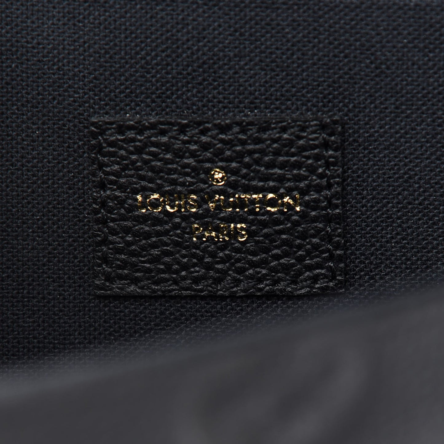 Empreinte Pochette Felicie Chain Wallet Black
