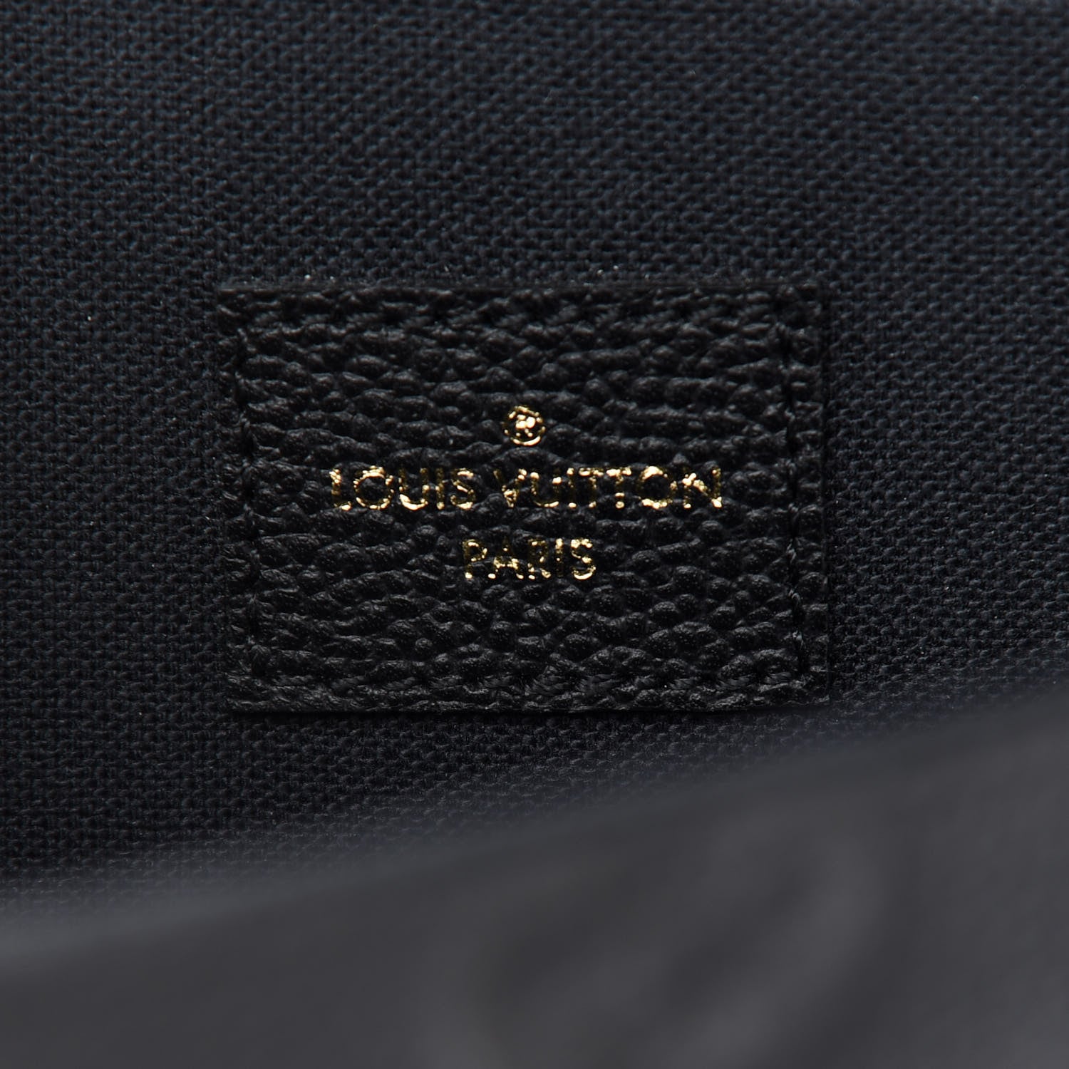 Louis Vuitton Empreinte Pochette Felicie Chain Wallet Black 7 of 13
