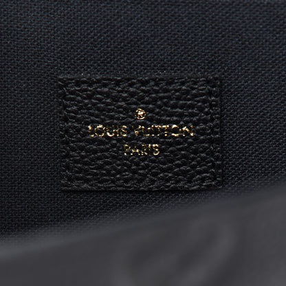 Louis Vuitton Empreinte Pochette Felicie Chain Wallet Black 7 of 13