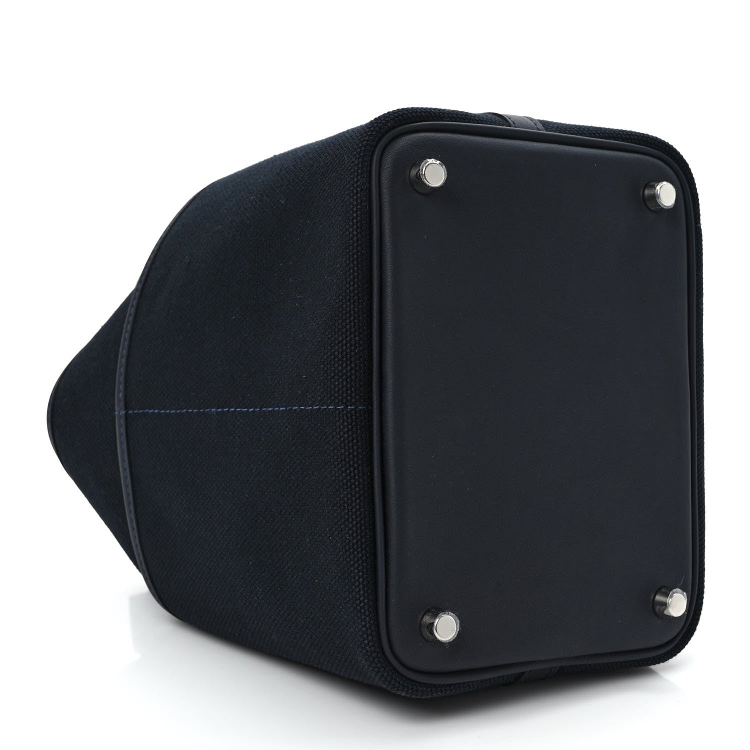 Hermes Toile Goeland Swift Cargo Picotin Lock 18 Bleu Marine 4 of 9