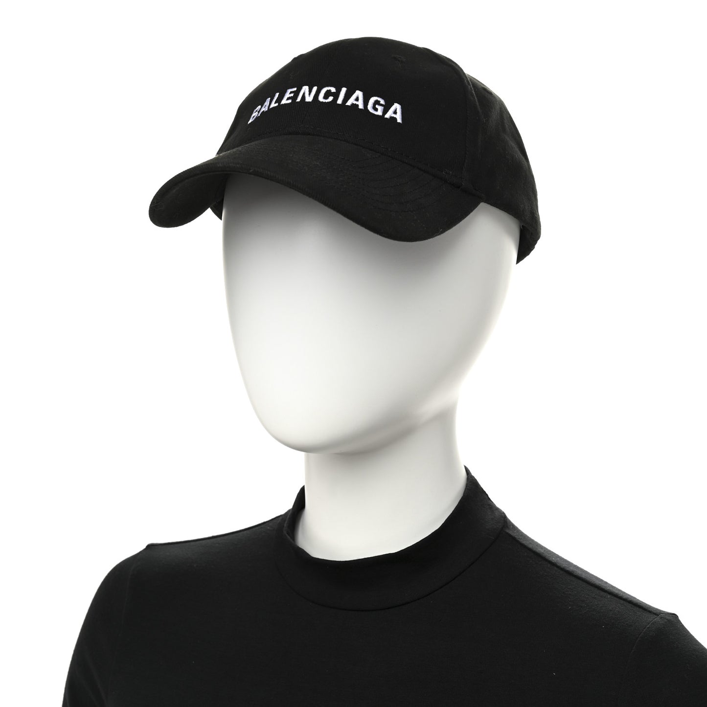 Cotton Drill Logo New Baseball Hat L Black