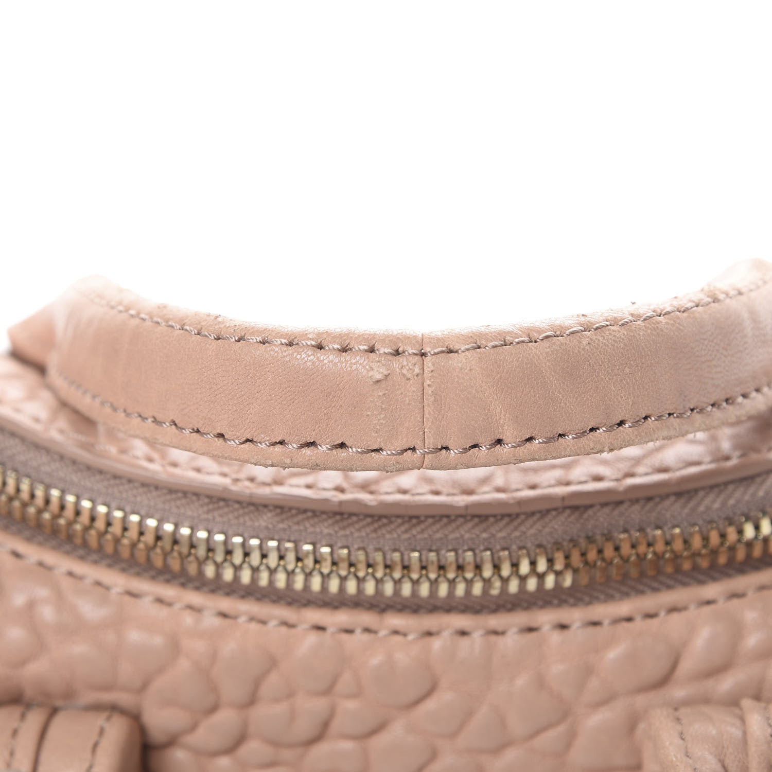 Alexander Wang Pebbled Lambskin Mini Rockie Blush Pale Gold Hardware 14 of 16