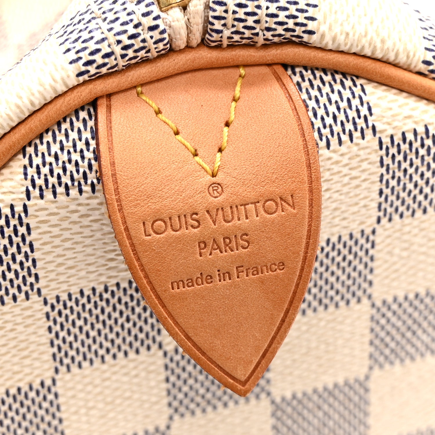 Louis Vuitton Damier Azur Speedy 30 6 of 10
