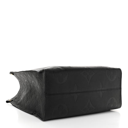 Louis Vuitton Empreinte Monogram Giant Onthego GM Black 4 of 13