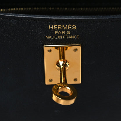 Hermes Swift Kelly Retourne 25 Black 6 of 11