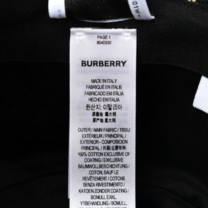 Burberry Cotton Canvas Giant Check Bucket Hat S Dusty Sand 9 of 10