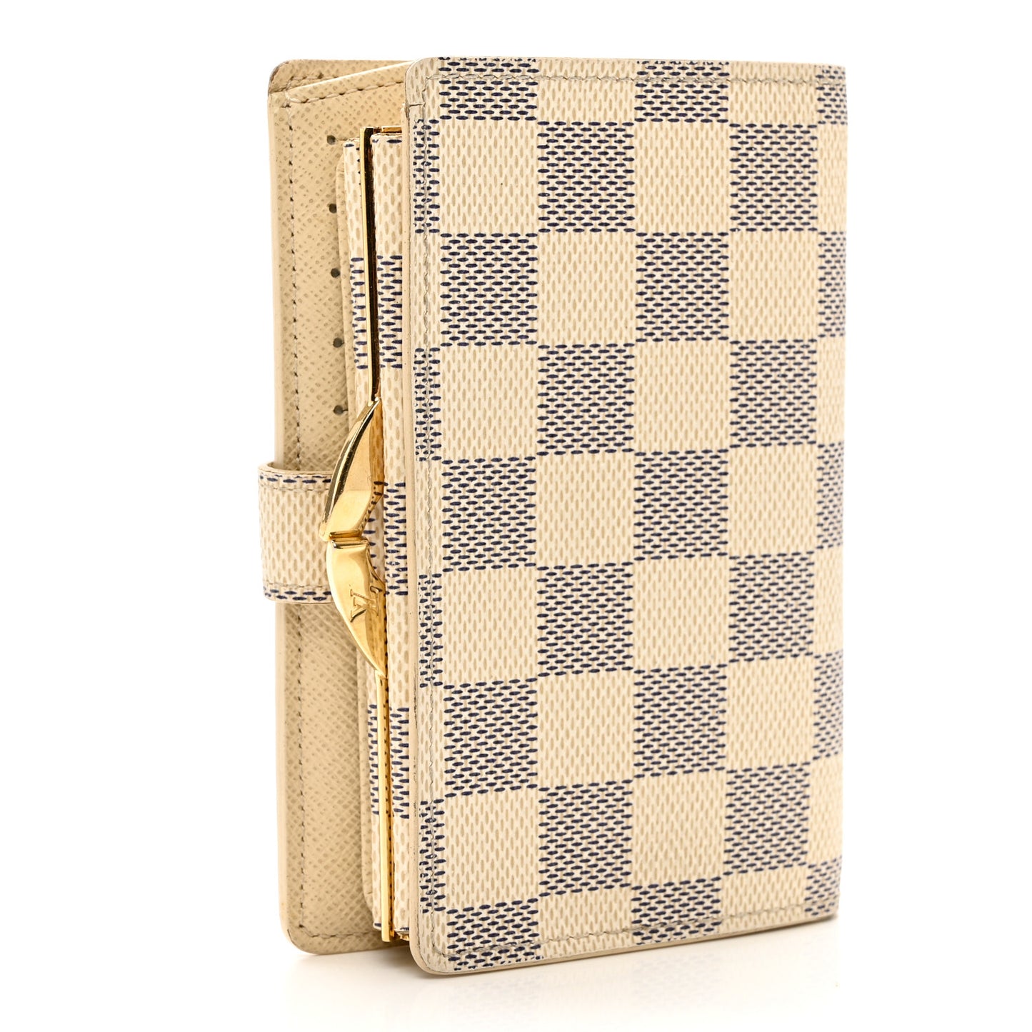 Damier Azur French Purse Wallet