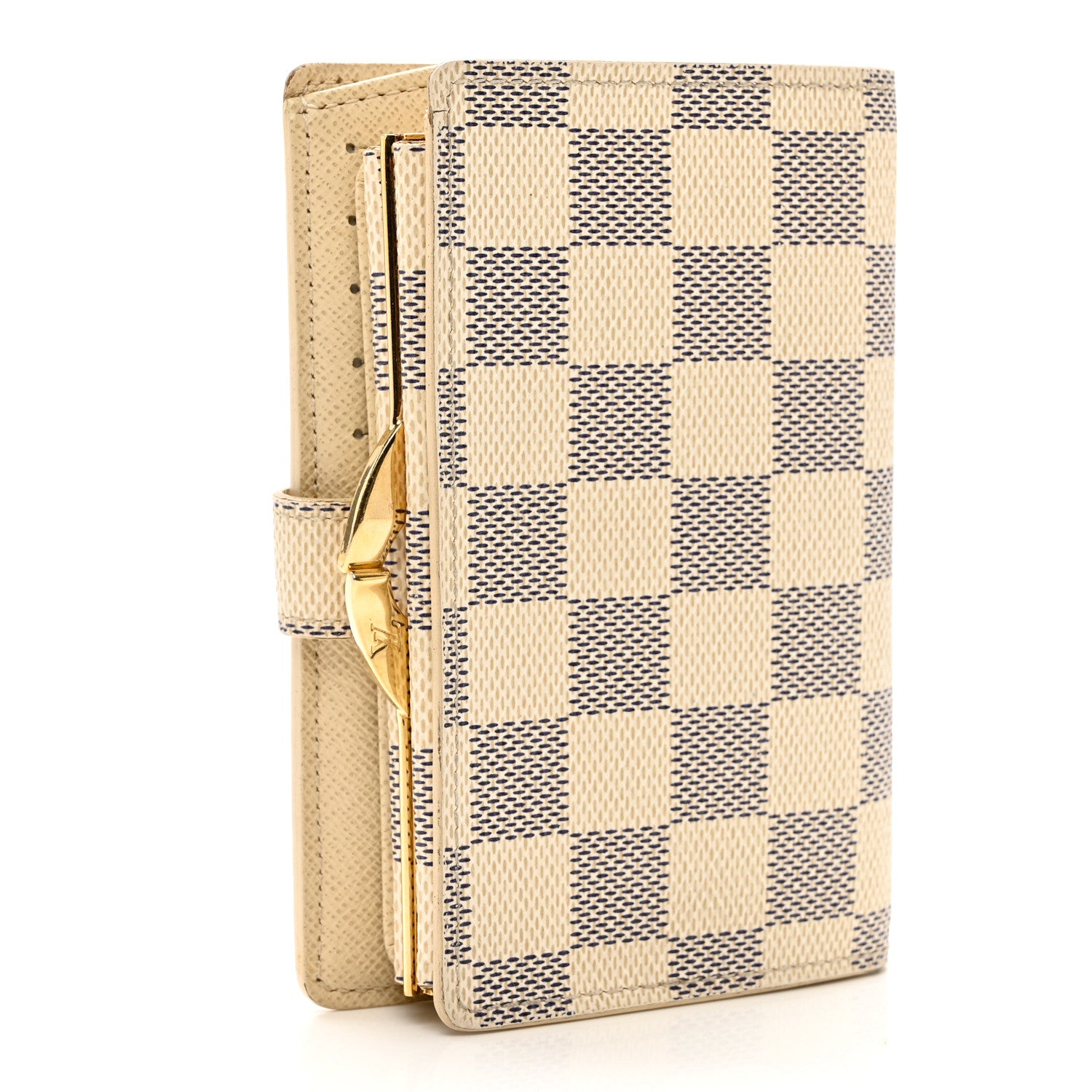 Louis Vuitton Damier Azur French Purse Wallet 2 of 8