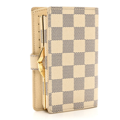 Louis Vuitton Damier Azur French Purse Wallet 2 of 8