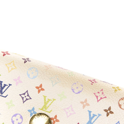 Louis Vuitton Monogram Multicolor Sarah Wallet White Eglantine 8 of 15