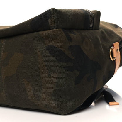 Louis Vuitton X SUPREME Canvas Camouflage Apollo Backpack 9 of 9