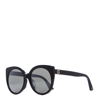Gucci Cat Eye Sunglasses GG 0325S Black 1 of 8