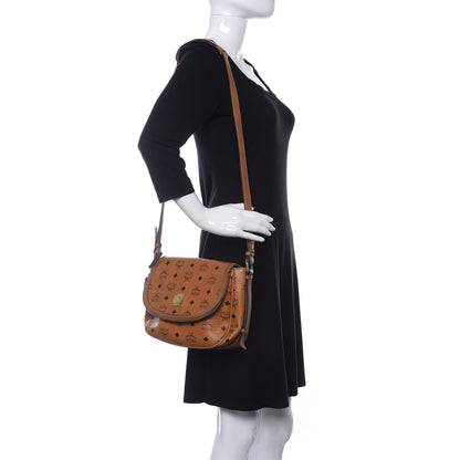 MCM Visetos Heritage Crossbody Cognac 2 of 14