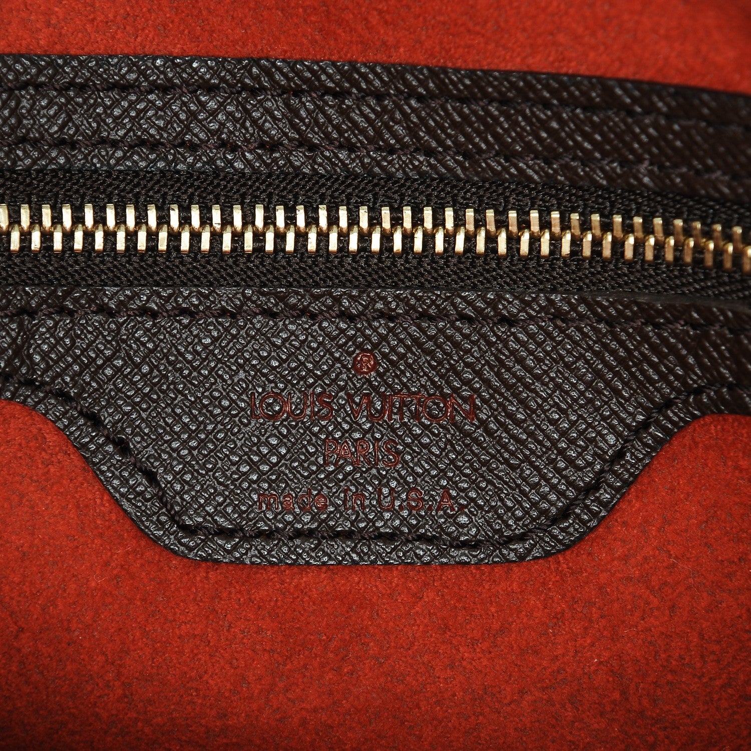 Louis Vuitton Damier Ebene Marais Bucket 23 7 of 14