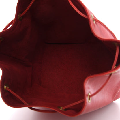 Louis Vuitton Epi Petit Noe Castillan Red 5 of 9
