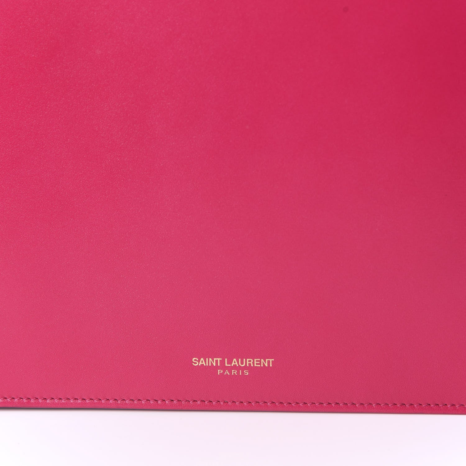 Saint Laurent Smooth Calfskin Tuc iPad Case Pink 9 of 9