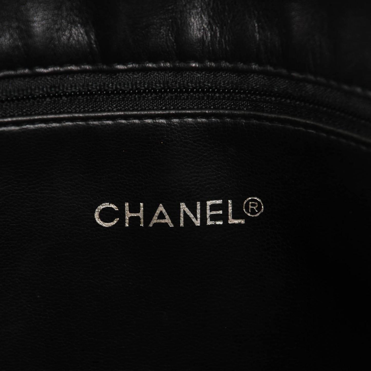 Lambskin Shoulder Bag Black