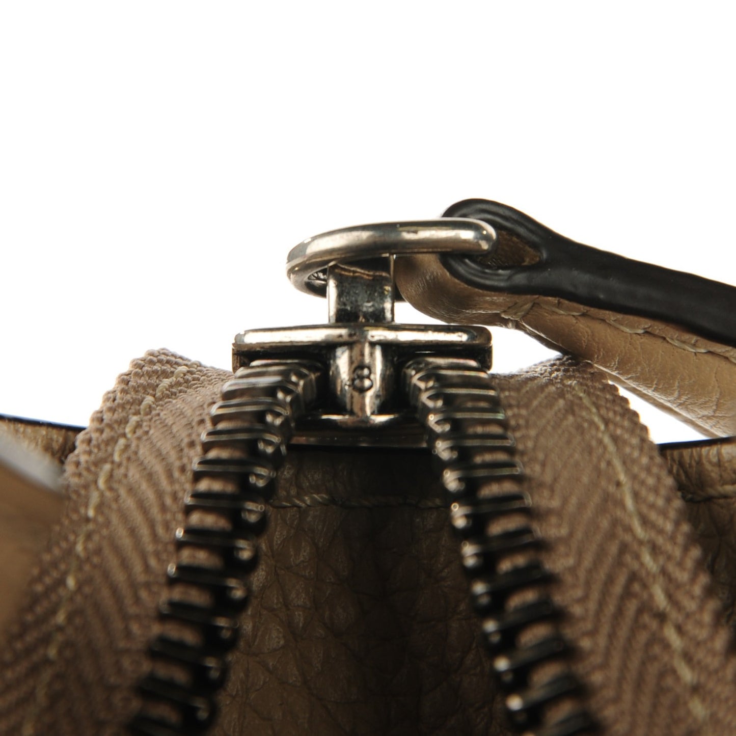 Drummed Calfskin Mini Luggage Dune