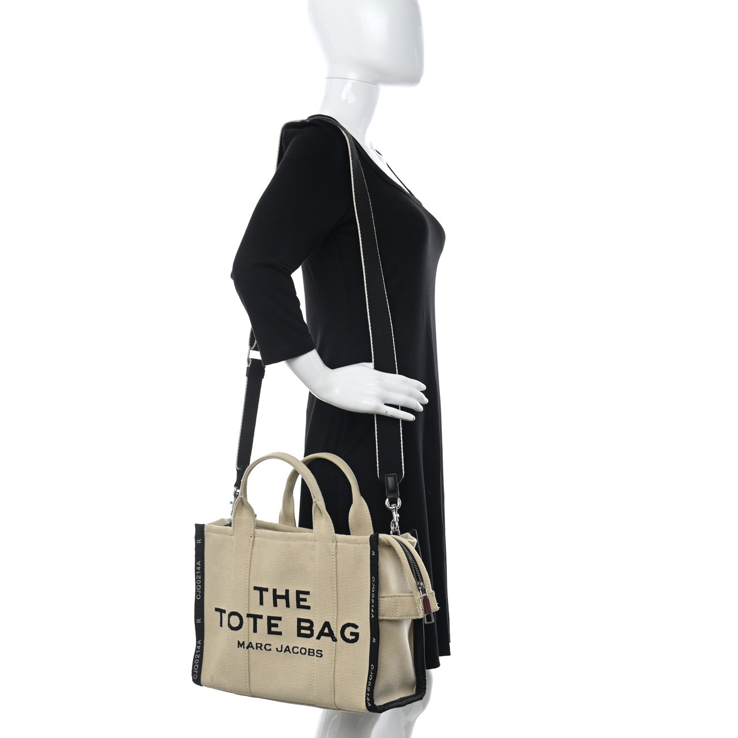 Marc Jacobs Jacquard Medium The Traveler Tote Bag Warm Sand 2 of 10