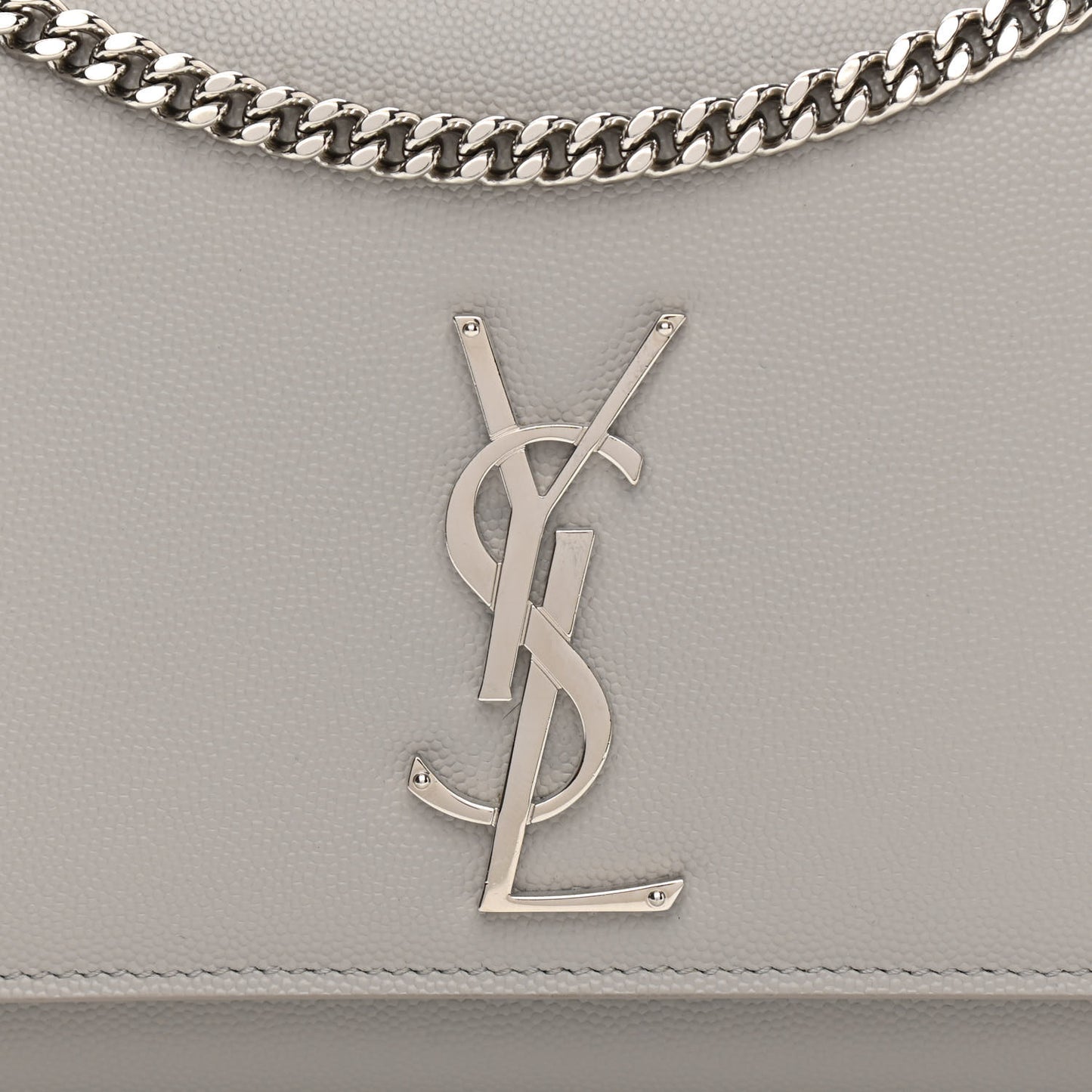 Grain De Poudre Medium Classic Monogram Kate Satchel Souris