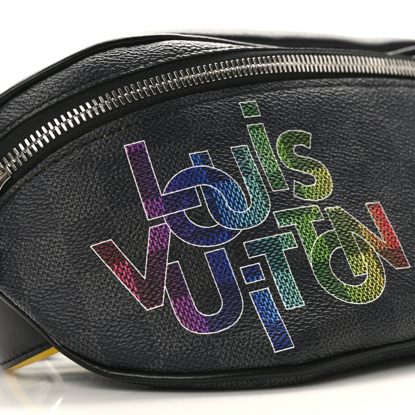 Damier Graphite Bumbag Yellow