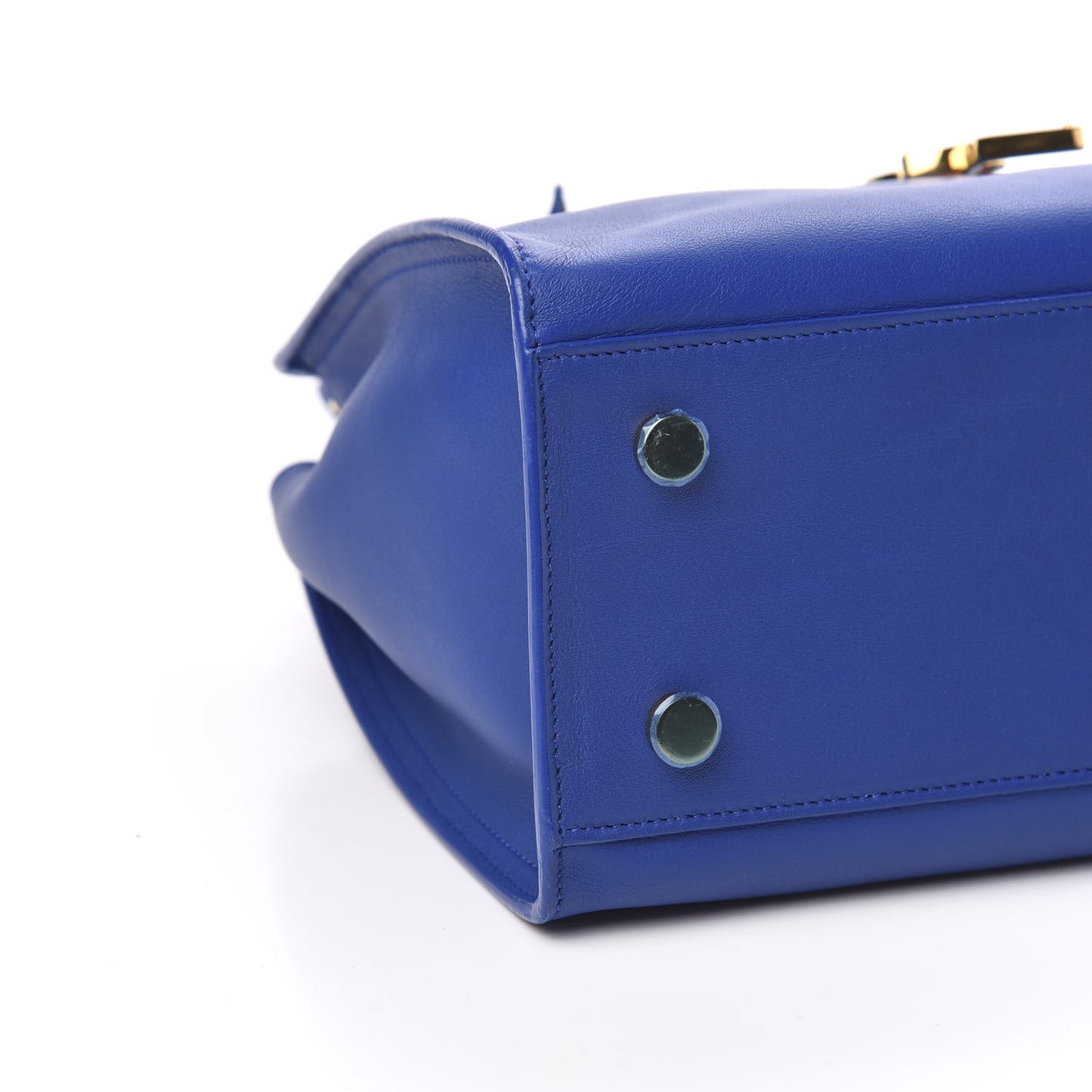 Calfskin Monogram Baby Cabas Blue Majorelle
