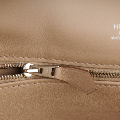Hermes Veau Swift Sac Berline 28 Argile 9 of 11