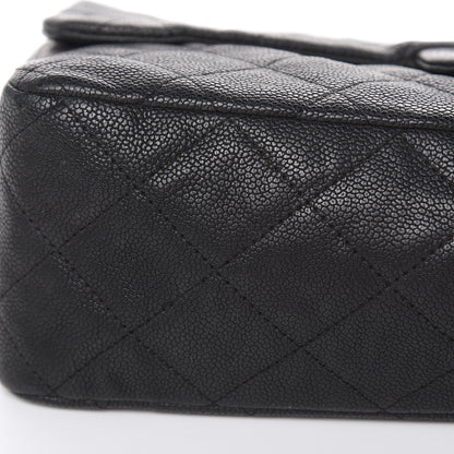 Chanel Washed Caviar Quilted 2.55 Reissue 227 Bijoux Chain Flap Black 15 of 15