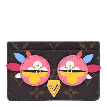 Louis Vuitton Monogram Lovely Birds Card Holder 1 of 4