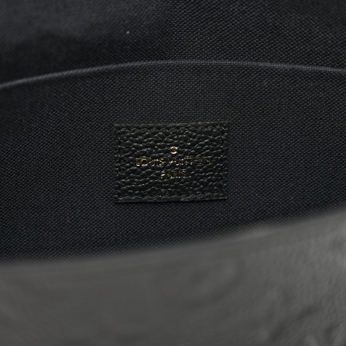 Empreinte Pochette Felicie Chain Wallet Black