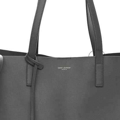 Saint Laurent Calfskin Large Shopping Tote Earth 7 of 9